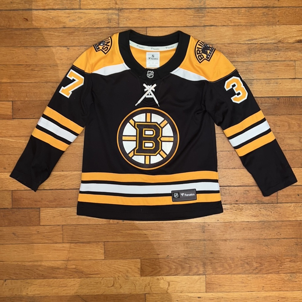 Fanatics Boston Bruins Patrice Bergeron #37 Jersey Youth S/M - Picture 3 of 13